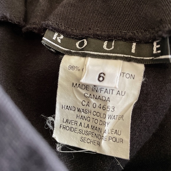 Vintage 80’s Rouie long button-up skirt - Picture 14 of 15